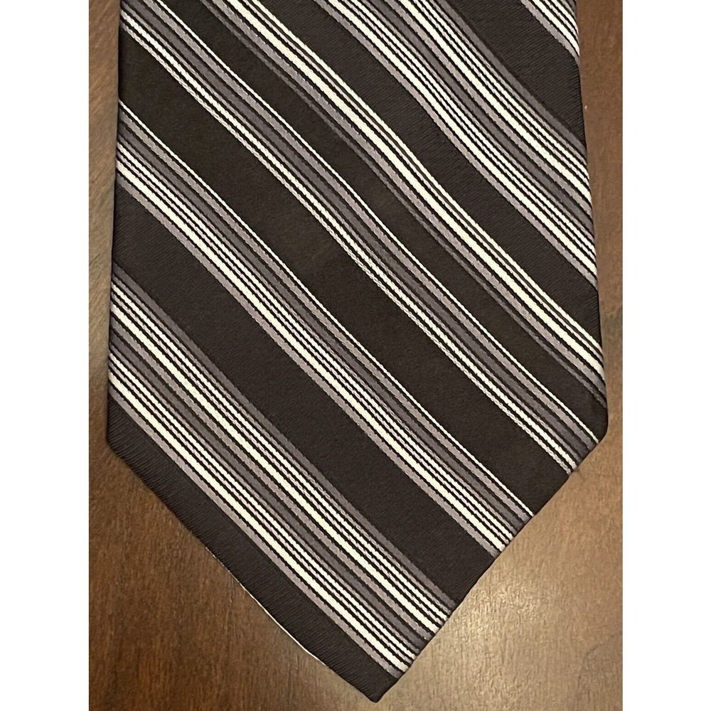Covington Black 100% Silk Men’s Neck Tie Made In China